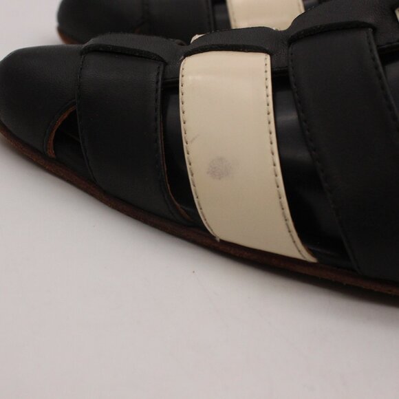 John Fluevog Purpose Objective Women's Size 9.5 Low Heeled Fisherman Sandal - Picture 12 of 13